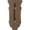 Ekena Millwork 5"W x 5"D x 10"H Medium Acanthus Wood Corbel, Walnut CORW05X05X10ACWA - alternate 2